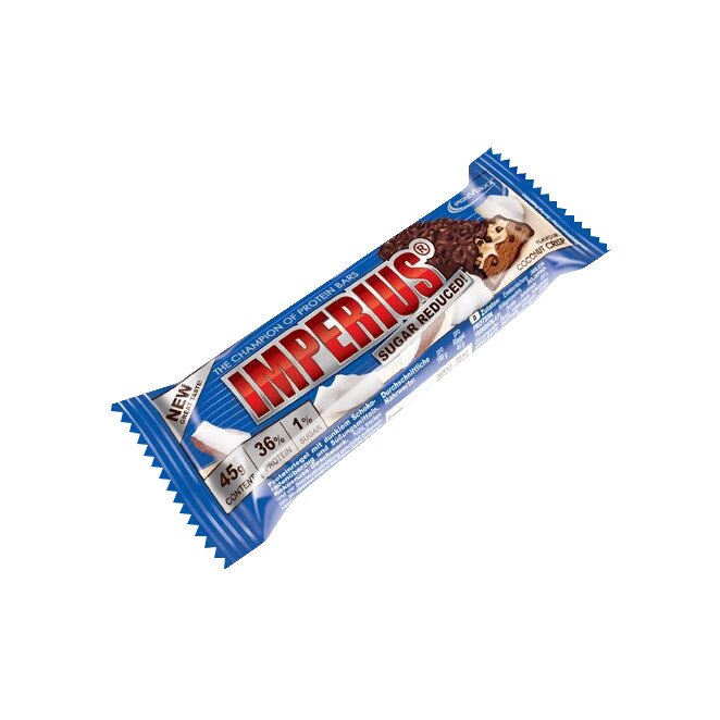 Baton proteic, Ironmaxx, Baton proteic Imperius 45g coconut crisp